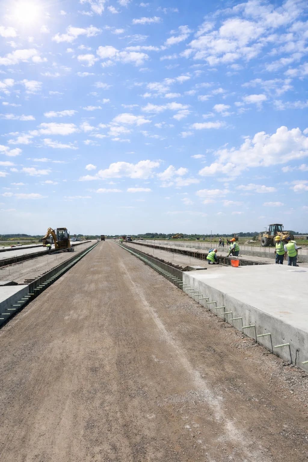 Runway 08/26 Repair — Manas Transit Center